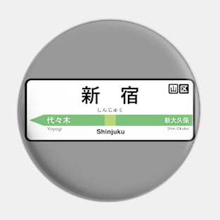 Shinjuku Station Pin