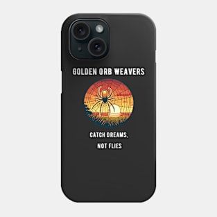 Golden Orb Weaver Phone Case