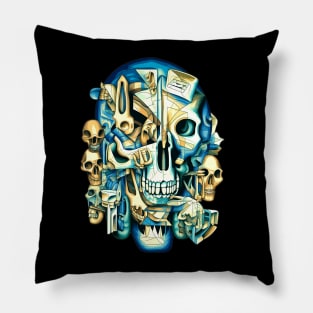 Cubism Reimagined Pillow