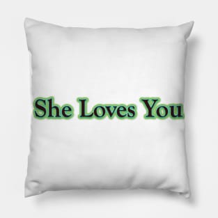 She Loves You (The Beatles) Pillow