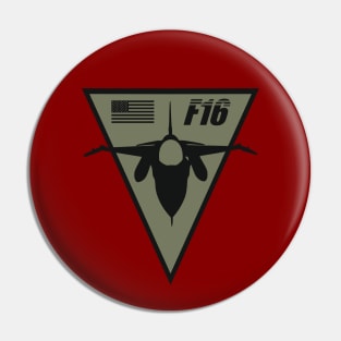 F-16 Viper Patch (subdued) Pin