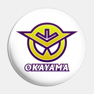 Okayama Prefecture Japanese Symbol Pin