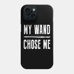 My Wand Chose Me Funny Shirt For Art Teacher Lover Phone Case