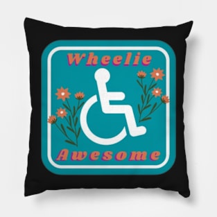 Wheelie Awesome Pillow