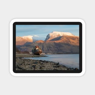 Sunset on Ben Nevis Magnet