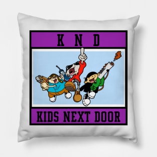 kids next door Pillow