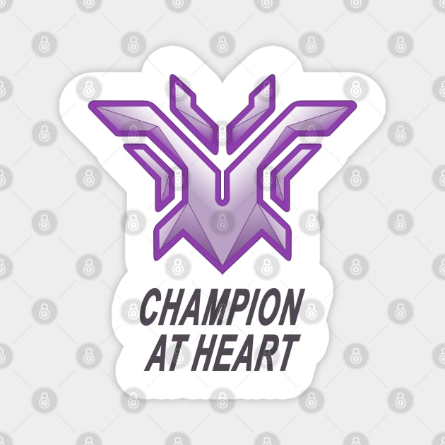 Overwatch 2 Champion at Heart Magnet by Blue3323