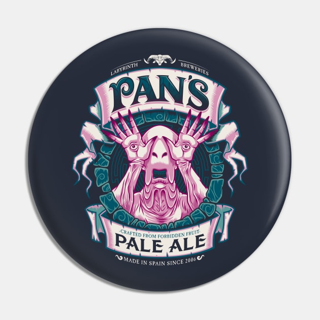 Pan's Pale Ale Pin by Nemons