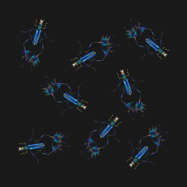 Blue beetles by Fantasy World of Jako Rila