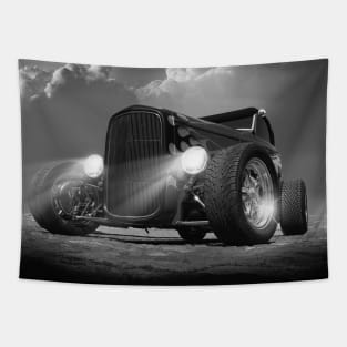 HotRod - 800 PS - black white Tapestry