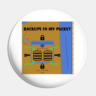 Backups in my pocket Pin