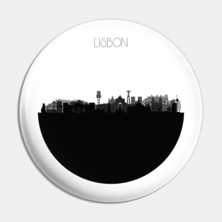 Lisbon Skyline Pin