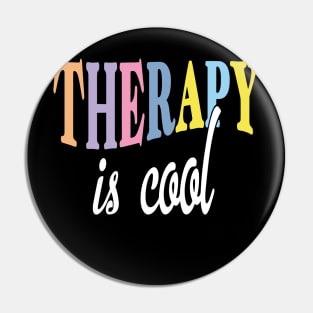 Therapy Is Cool Self Care Mental Pin