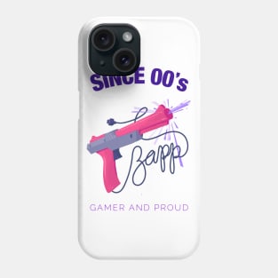 Since 2000s Gamer and Proud - Gamer gift - Retro Videogame Phone Case