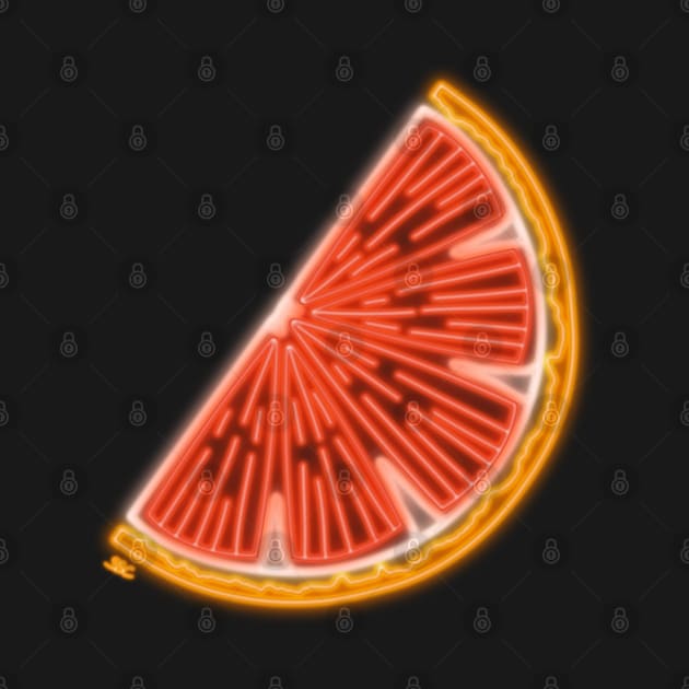 Neon Grapefruit by SpectreSparkC