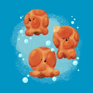 Caramel Popcorn Octopus T-Shirt