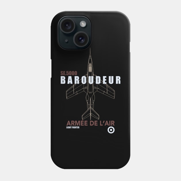 S.E.5000 Baroudeur Phone Case by TCP