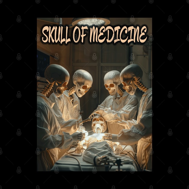 Skull of Medicine - The Surreal Operation by Dec69 Studio