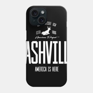 USA, America, Nashville, Tennessee Phone Case
