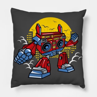 Boom box Robot Pillow