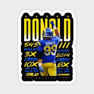 Aaron Donald Retirement Magnet