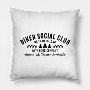 Biker Social Club rules! Pillow