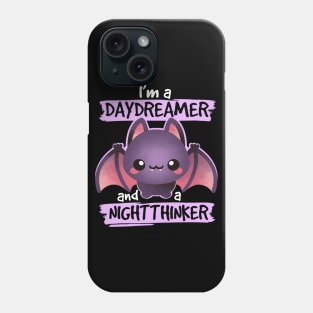 Daydreamer nightthinker bat Phone Case