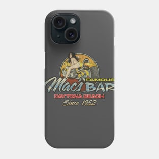 Mac's Famous Bar 1952 Phone Case