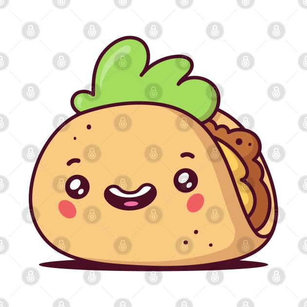 Kawaii Taco by zoljo