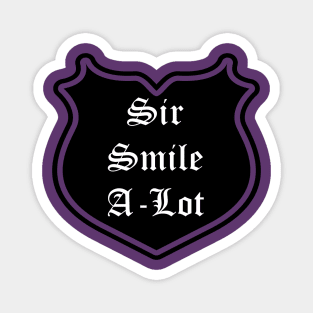 Sir Smile-A-Lot Emblem Magnet