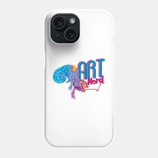 Artnerd chameleon 2 Phone Case