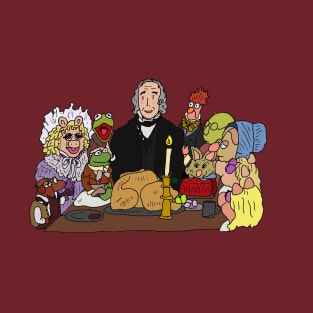 Muppets Christmas Carol - Thankful heart, no writing T-Shirt