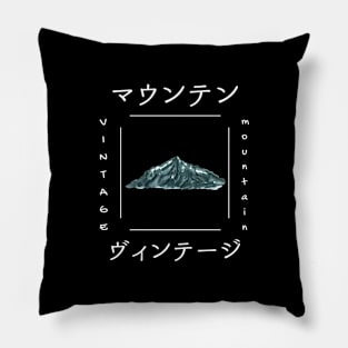 Mountain Woods Fauna Outdoor Since Retro Pillow