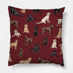 Labradors galore Pillow