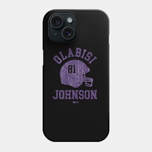 Olabisi Johnson Minnesota Helmet Font Phone Case