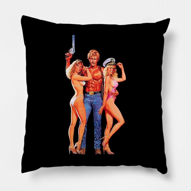 Sidaris - Malibu Express Pillow by Ebonrook Designs