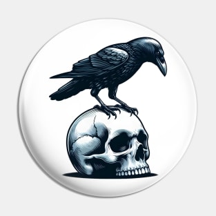 the crow Pin