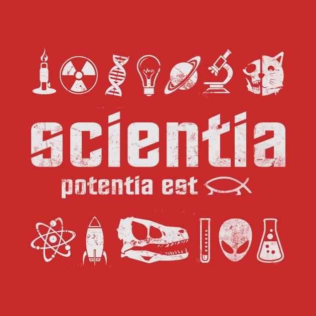 Scientia Potentia Est - "Knowledge is Power" by GeeksAreSexy