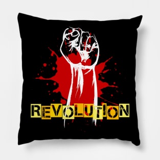 Revolution Raised Fist Pillow