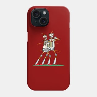 Robot Love Valentine Phone Case