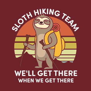 Sloth Hiking Team T-Shirt