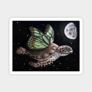 "Night Soaring" - Butterflown collection Magnet