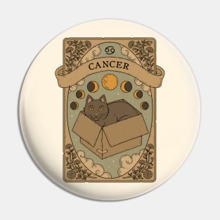 Cancer - Cats Astrology Pin