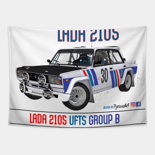 Lada 2105 VFTS Group B Front 01 Tapestry