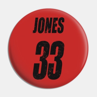 Team Cru "Jones 33" Pin