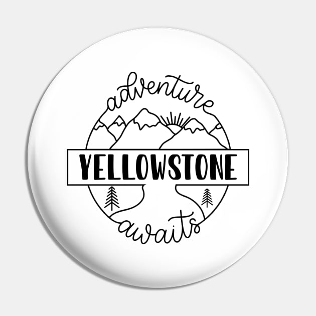 Yellowstone national park adventure gift. Perfect present for mother dad friend him or her Pin by SerenityByAlex