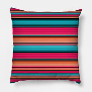 Pink Sarape Saltillo Pillow