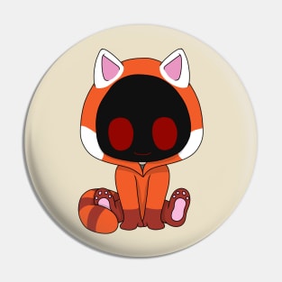 creepypasta red panda (hoodie) Pin