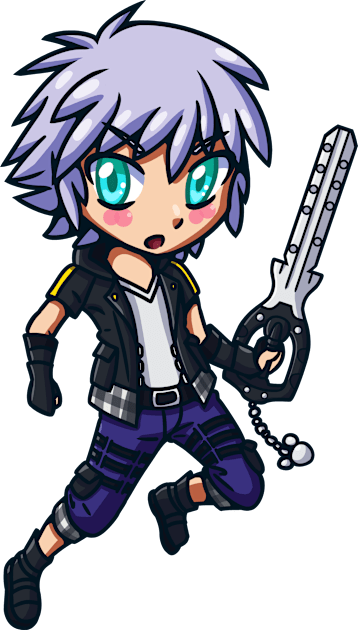 Final Battle Riku Kids T-Shirt by LankySandwich