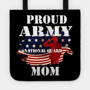 Proud Army National Guard Mom Mothers Day Shirt Men Tote